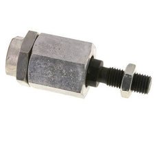 Zwevende koppeling M16 voor cilinder Verzinkt staal