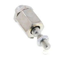 Drijvende koppeling M5 voor cilinder Verzinkt staal