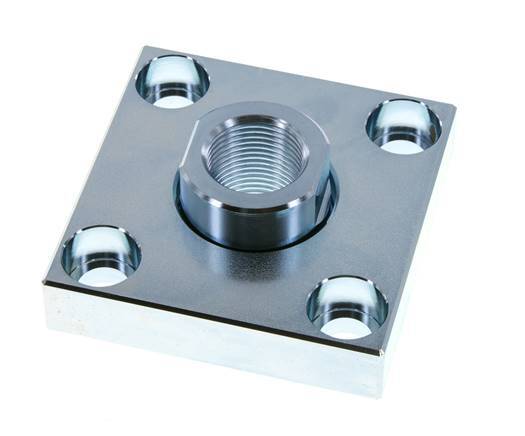 Flexokoppeling met montageplaat voor 125 mm ISO 15552 cilinder