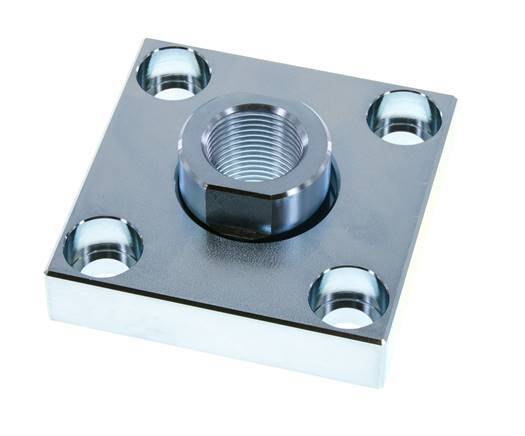 Flexokoppeling met montageplaat voor 125 mm ISO 15552 cilinder