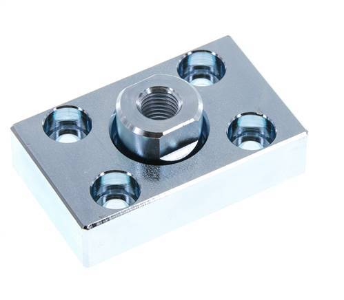 Flexo Coupling with Mounting Plate for 25 mm 32 mm ISO 15552 ISO 21287 Cylinder
