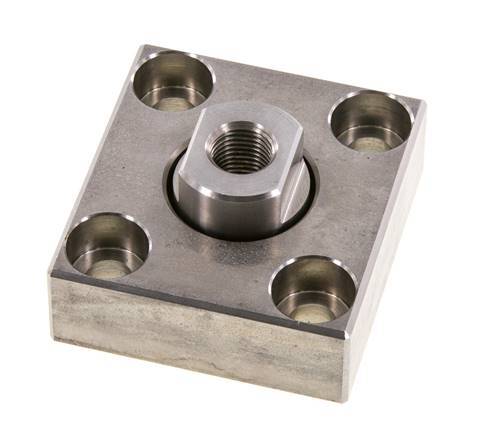 Flexokoppeling met montageplaat voor 40 mm ISO 15552 ISO 21287 cilinder