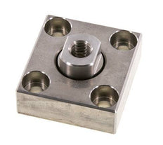 Flexokoppeling met montageplaat voor 40 mm ISO 15552 ISO 21287 cilinder