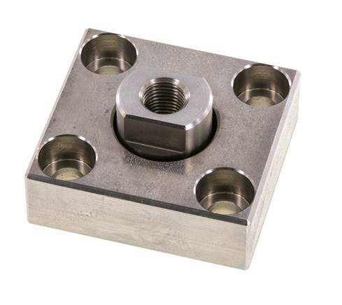 Flexokoppeling met montageplaat voor 40 mm ISO 15552 ISO 21287 cilinder
