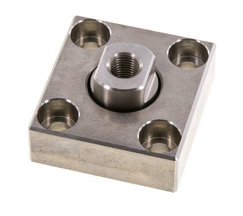Flexokoppeling met montageplaat voor 40 mm ISO 15552 ISO 21287 cilinder