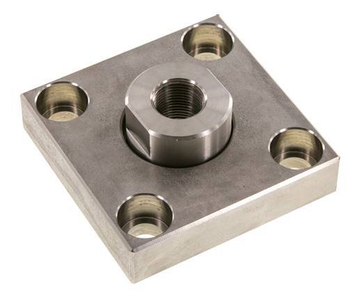 Flexokoppeling met montageplaat voor 80 mm 100 mm ISO 15552 cilinder