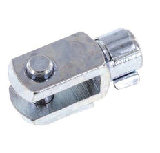 Gaffelpen M6 Verzinkt staal