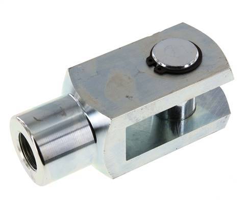 Gaffelpen M27 x 2 Verzinkt staal