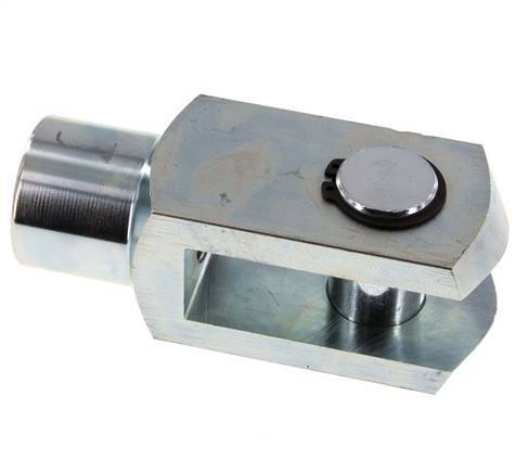 Gaffelpen M27 x 2 Verzinkt staal