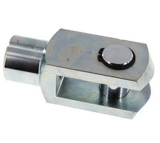 Gaffelpen M27 x 2 Verzinkt staal