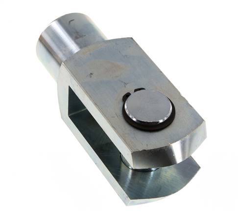 Gaffelpen M27 x 2 Verzinkt staal