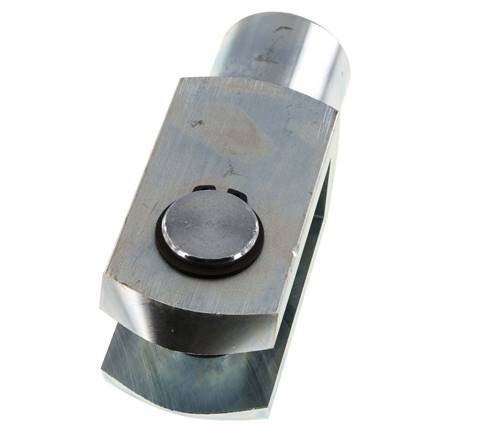 Gaffelpen M27 x 2 Verzinkt staal