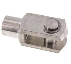 Gaffelpen M27 x 2 Roestvast staal 303 (1.4305)