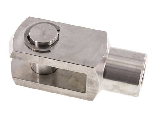 Gaffelpen M27 x 2 Roestvast staal 303 (1.4305)