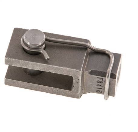 Gaffelpen M8 RVS 1.4571