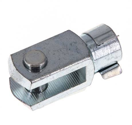 Gaffelpen M10 x 1,25 Verzinkt staal