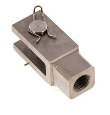 Gaffelpen M10 x 1,25 RVS 1.4571
