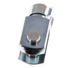 Gaffelpen M12 x 1,25 Verzinkt staal