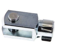 Gaffelpen M12 x 1,25 Verzinkt staal