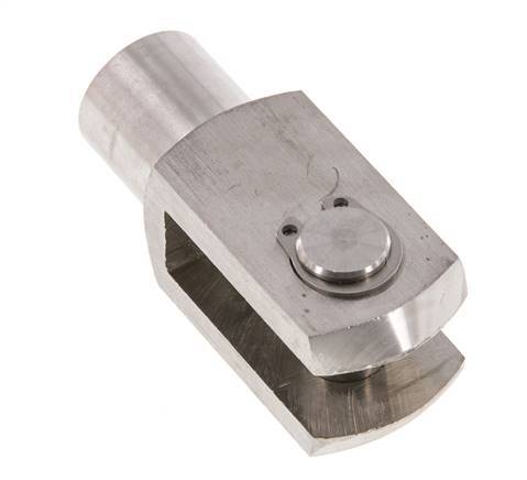 Gaffelpen M12 x 1,25 Roestvast staal 303 (1.4305)