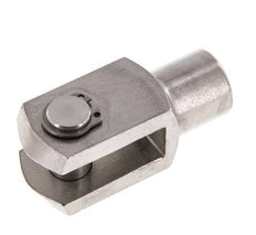 Gaffelpen M12 x 1,25 RVS 1.4571