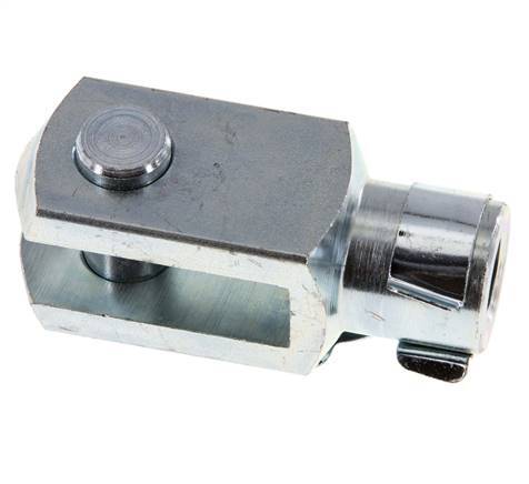 Gaffelpen M16 x 1,5 Verzinkt staal