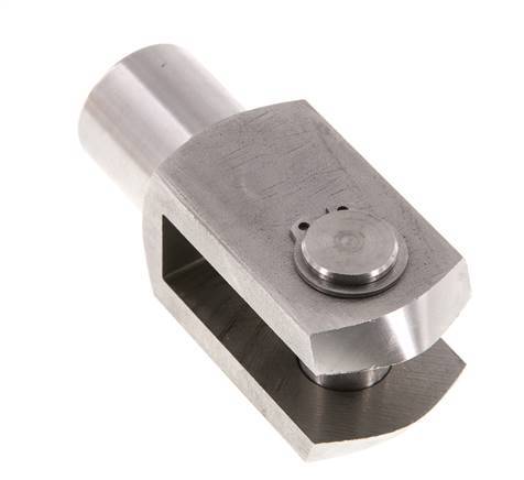 Gaffelpen M16 x 1,5 Roestvast staal 303 (1.4305)