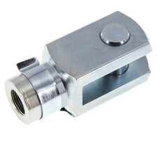 Gaffelpen M20 x 1,5 Verzinkt staal