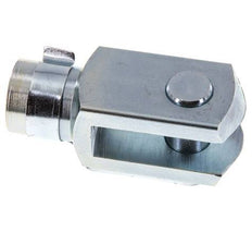 Gaffelpen M20 x 1,5 Verzinkt staal