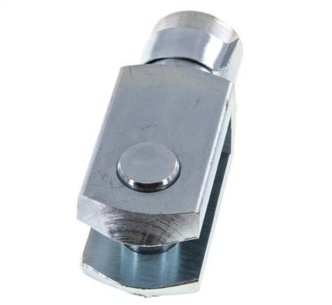 Gaffelpen M20 x 1,5 Verzinkt staal