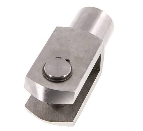 Gaffelpen M20 x 1,5 RVS 303 (1.4305)