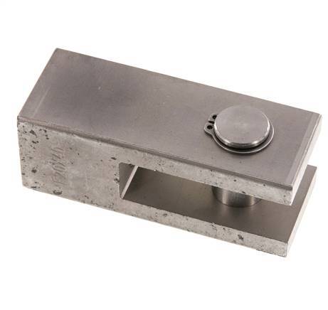 Gaffelpen M20 x 1,5 RVS 1.4571