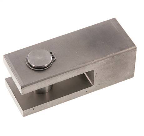 Gaffelpen M20 x 1,5 RVS 1.4571