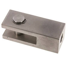 Gaffelpen M20 x 1,5 RVS 1.4571