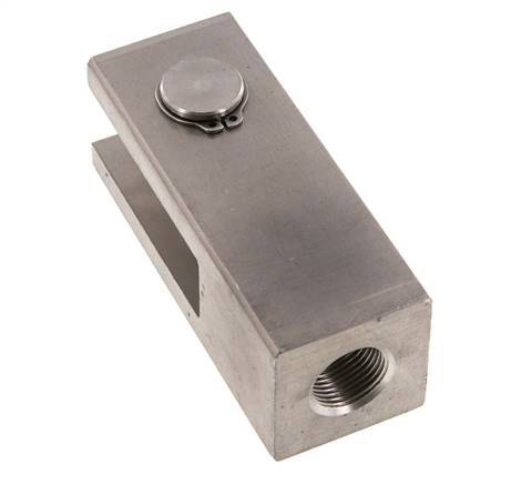 Gaffelpen M20 x 1,5 RVS 1.4571