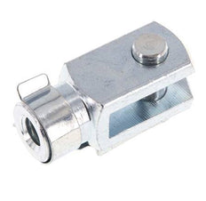 Gaffelpen M10 Verzinkt staal