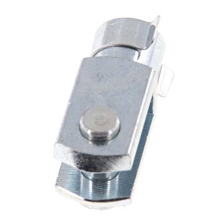 Gaffelpen M10 Verzinkt staal