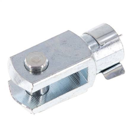 Gaffelpen M10 Verzinkt staal