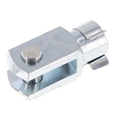 Gaffelpen M10 Verzinkt staal