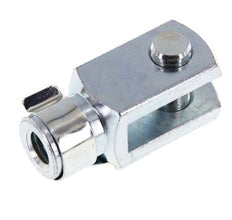 Gaffelpen M12 Verzinkt staal