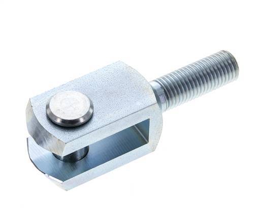 Gaffelpen M16 Mannelijk Verzinkt staal