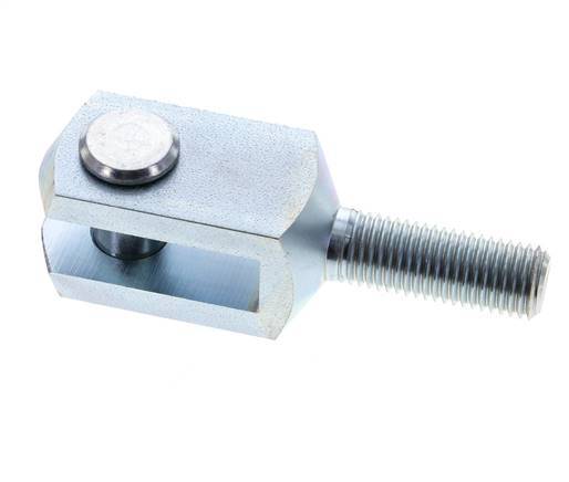 Gaffelpen M16 Mannelijk Verzinkt staal