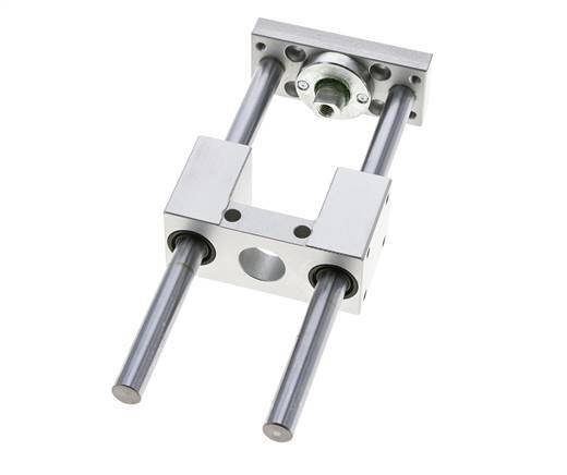 Geleidingseenheid voor 12 mm 16 mm ISO 6432 cilinder