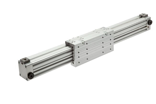 Stangloze Cilinder 32-2000mm - Magnetisch - Demping - Enkele Geleider