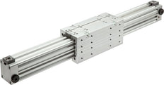 Stangloze Cilinder 32-800mm - Magnetisch - Demping - Dubbele Geleiding