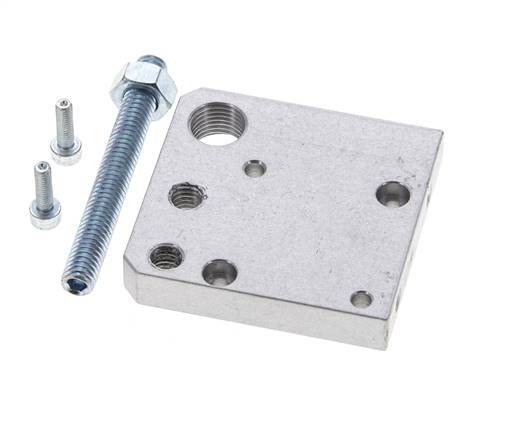 Eindstop voor 18 mm stangloze cilinders