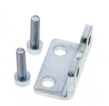 Foot Mount 16 mm ISO 21287 Zinc plated steel