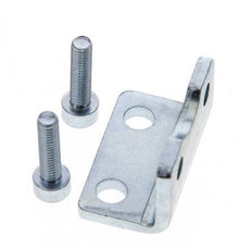 Foot Mount 16 mm ISO 21287 Zinc plated steel