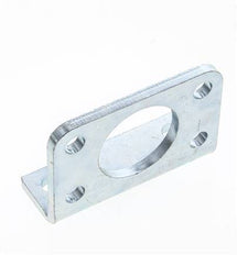 Voetsteun 40 mm Rond Verzinkt staal