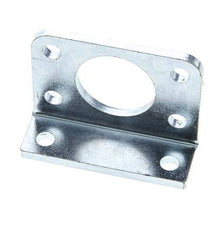 Voetsteun 40 mm Rond Verzinkt staal